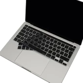 Arapca MacBook Pro Klavye Koruyucu – 13 Inc Silikon Kapak M1 M2 Uyumlu UK Ters L Enter thumbnail 8