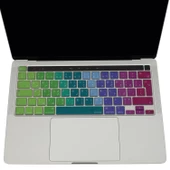Arapça Klavye Macbook Pro Kılıf M1-M2, 13inç Dazzle (Touchbarlı) A2338 A2289 A2251 A2141 UK Enter ile Uyumlu - 3