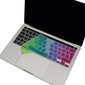 Arapça Klavye Macbook Pro Kılıf M1-M2, 13inç Dazzle (Touchbarlı) A2338 A2289 A2251 A2141 UK Enter ile Uyumlu - 5