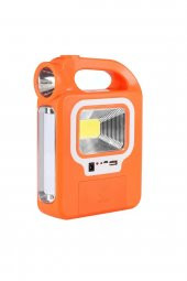 GOLD ORION OR-639A GÜNEŞ PANELİ TEK AMPULLÜ IŞILDAKLI COB LEDLİ LIGHT SOLAR AYDINLATMA  - 1