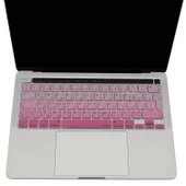 Arapça Klavye Macbook Pro Kılıf M1-M2, 13inç Gradient (Touchbarlı) A2338 A2289 A2251 A2141 UK Enter ile Uyumlu - 3