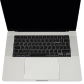 MacBook klavye koruyucu Arapça baskı silikon UK Enter Türkçe Q Air Pro 13.6 15.3 14.2 16.2 inç - 4