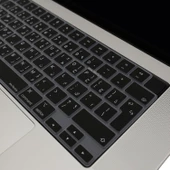 MacBook klavye koruyucu Arapça baskı silikon UK Enter Türkçe Q Air Pro 13.6 15.3 14.2 16.2 inç - 5