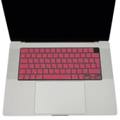 MacBook klavye koruyucu Arapça baskı silikon UK Enter Türkçe Q Air Pro 13.6 15.3 14.2 16.2 inç thumbnail 4