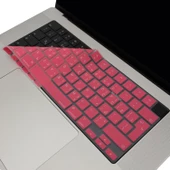 MacBook klavye koruyucu Arapça baskı silikon UK Enter Türkçe Q Air Pro 13.6 15.3 14.2 16.2 inç - 3