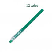 Pilot Frixion Ball Stick Roller Silinebilir Jel Kalem 0.7 mm Yeşil F18-G 12 Adet - 1