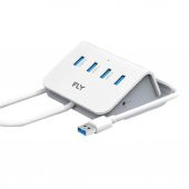 FLY-3408-01 4port  Hub 1-USBC 3.0 - 1