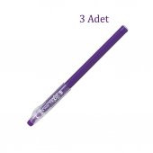 Pilot Frixion Ball Stick Roller Silinebilir Jel Kalem 0.7 mm Mor F12-V 3 Adet thumbnail 1