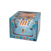 Sevimli Telefon Işıklı Sesli Klasik Telefon Turkuaz - 4