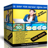 10. Sınıf Tüm Dersler Dijital Eğitim Seti - 1