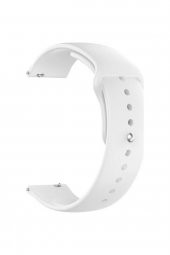 Oppo Watch 46mm Akıllı Saat Uyumlu Silikon Kordon Kayış - 1