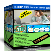 11. Sınıf Tüm Dersler Dijital Eğitim Seti - 1