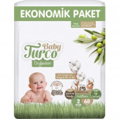 Baby Turco Bebek Bezi 2 Numara ( 68'li ) - 1