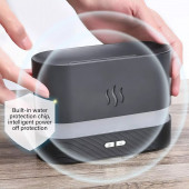 Ultrasonik Hava Nemlendirici Buhar Makinesi 3D Alev Işığı Yağ Difüzör USB - 5