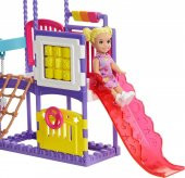 Barbie Bebek Bakıcısı Skipper ve Oyun Parkındaki Bebekleri Seti - 3