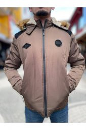 STAFF ÇIKARILABİLİR PELUŞ VE KAPÜŞONLU MONT - 6