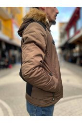 STAFF ÇIKARILABİLİR PELUŞ VE KAPÜŞONLU MONT - 8
