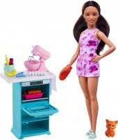 Barbie ile Mutfak Maceraları Oyun Seti, Barbienin Hayatı HCD44 - 1