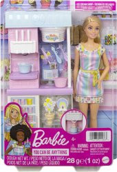Barbie Dondurma Dükkanı Oyun Seti HCN46 - 6