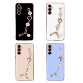 Galaxy A04S Kılıf El Tutamaçlı Kamera Korumalı Taka Silikon Kılıf thumbnail 8