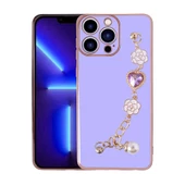 Apple iPhone 14 Pro Max Kılıf El Tutamaçlı Taka Silikon Kılıf thumbnail 3