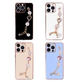 Apple iPhone 14 Pro Max Kılıf El Tutamaçlı Taka Silikon Kılıf thumbnail 8