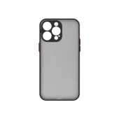 Apple iPhone 14 Pro Max Kılıf Hux Düğme ve Kapak Zıt Renk Kılıf thumbnail 2