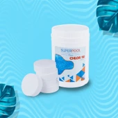 SPP Superpool Superchlor 90 TB %90 Premium Tablet Klor 1 KG 50 Adet Havuz Kimyasalı thumbnail 3