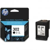 HP 302 Siyah (Black) Kartuş F6U66AE - 1