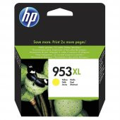 HP 953XL Yüksek Kapasiteli Sarı (Yellow) Kartuş F6U18AE - 1