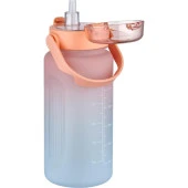 Vagon Life 1500 ML Pipetli/Pipetsiz Motivasyon Matara 1.5 Litre Suluk (Karışık Renk 1 Adet) - 3