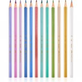 FABER BOYA KALEMI UCGEN METALIK 12 RENK thumbnail 2