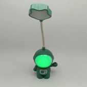 Astronot Temalı Led Işıklı Çift Foksiyonlu Masa Lambası - 1
