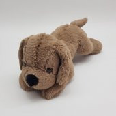 Sevimli Peluş Yatan Köpek 30 Cm. - 1