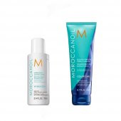 Moroccanoil Boyalı Saçlara Özel Saç Bakım Seti - 1