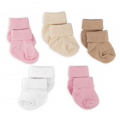 Novibaby 5li Bambu Yenidoğan Bebek Çorap I Sweet I 0-6 ay - 2