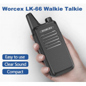 Worcex LK-66 Açık Alan 15Km Mesafeli Pmr Telsiz (Tekli Paket) - 1