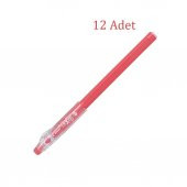 Pilot Frixion Ball Stick Roller Silinebilir Jel Kalem 0.7 mm Mercan F06-CP 12 Adet - 1