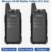 Worcex LK-66 Açık Alan 15Km Mesafeli Pmr Telsiz (2'li Paket) - 1