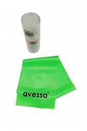 Avessa Tüpte Pilates Lastiği PB-40 YEŞİL 40 mm - 1
