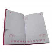 Hatıra Defteri Kilitli Kız Modeli Günlük Defteri Flamingo Hediye Kutulu 100 Yaprak Çizgili 1 Adet - 4