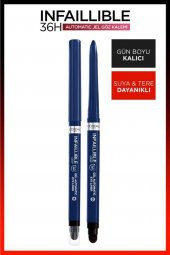 LOreal Paris Infaillable Automatic Jel Göz Kalemi - Mavi IAJLKLM - 1