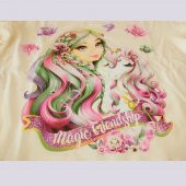 Magic Friendship Yazı Desenli Kız Çocuk Takım - 3