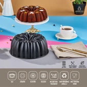 Amboss Ametist Döküm KEK KALIBI SİYAH - 1