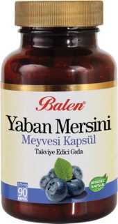 3 Adet Balen Yaban Mersini Ekstraktı (Bilbery) 400 Mg 90 Kapsül thumbnail 1