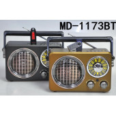 RADYO 1173BT Bataryalı Bluetooth Radyo Müzik Kutusu 25CM - 1