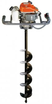 Oleo-Mac MTL51 Eur5 Toprak Burgu Makinesi - 20CM Burgulu - 1