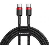Baseus 1 Metre 60W Pd Type C Şarj ve Data Kablosu, Samsung, Xiaomi, Huawei, Oppo Şarj Kablosu - 1