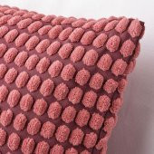 Kırlent Kılıfı Vişne Çürüğü Renk MeridyenDukkan 65x65 Cm Puantiye Temalı Ev Tekstili - 2
