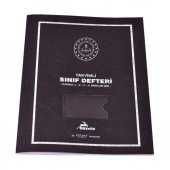 Gülpaş 390 Takvimli Sınıf Defteri Zımbalı Dikişli Plastik Kapak 25 x 35 - 1